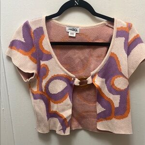 NWOT: Retro Knit Crop Top